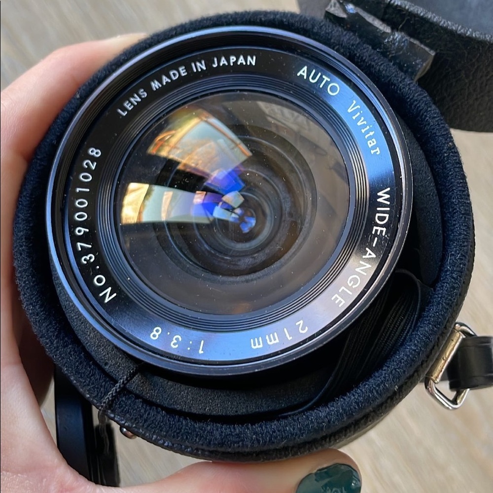 Vivitar wide angle 21mm lens